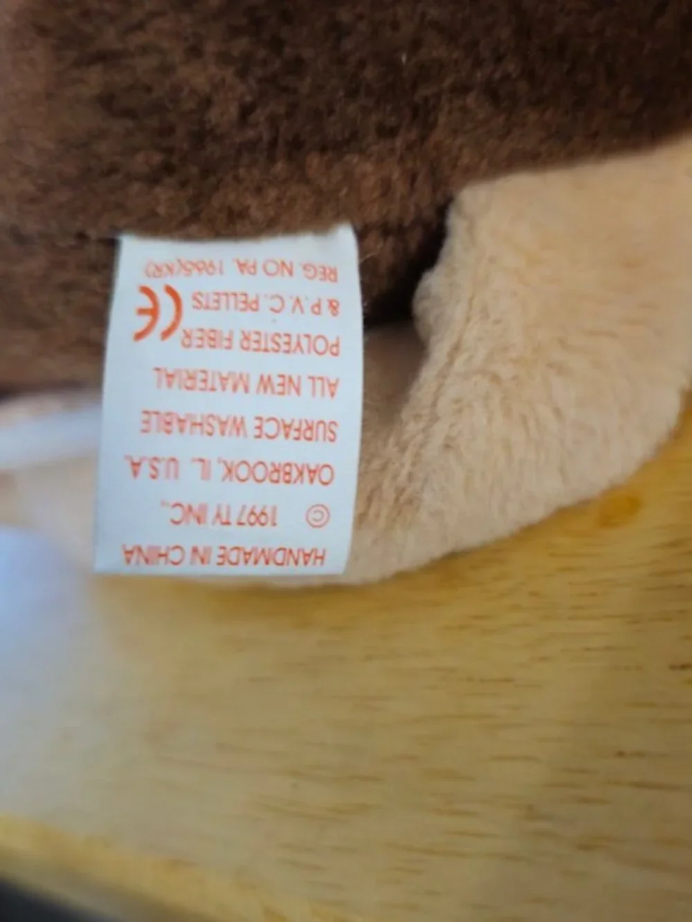 Ty Beanie Baby Stretch The Ostrich With Tags Attatched